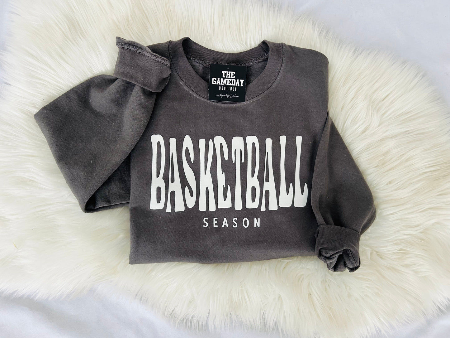 Basketball Season Fleece Sweatshirt