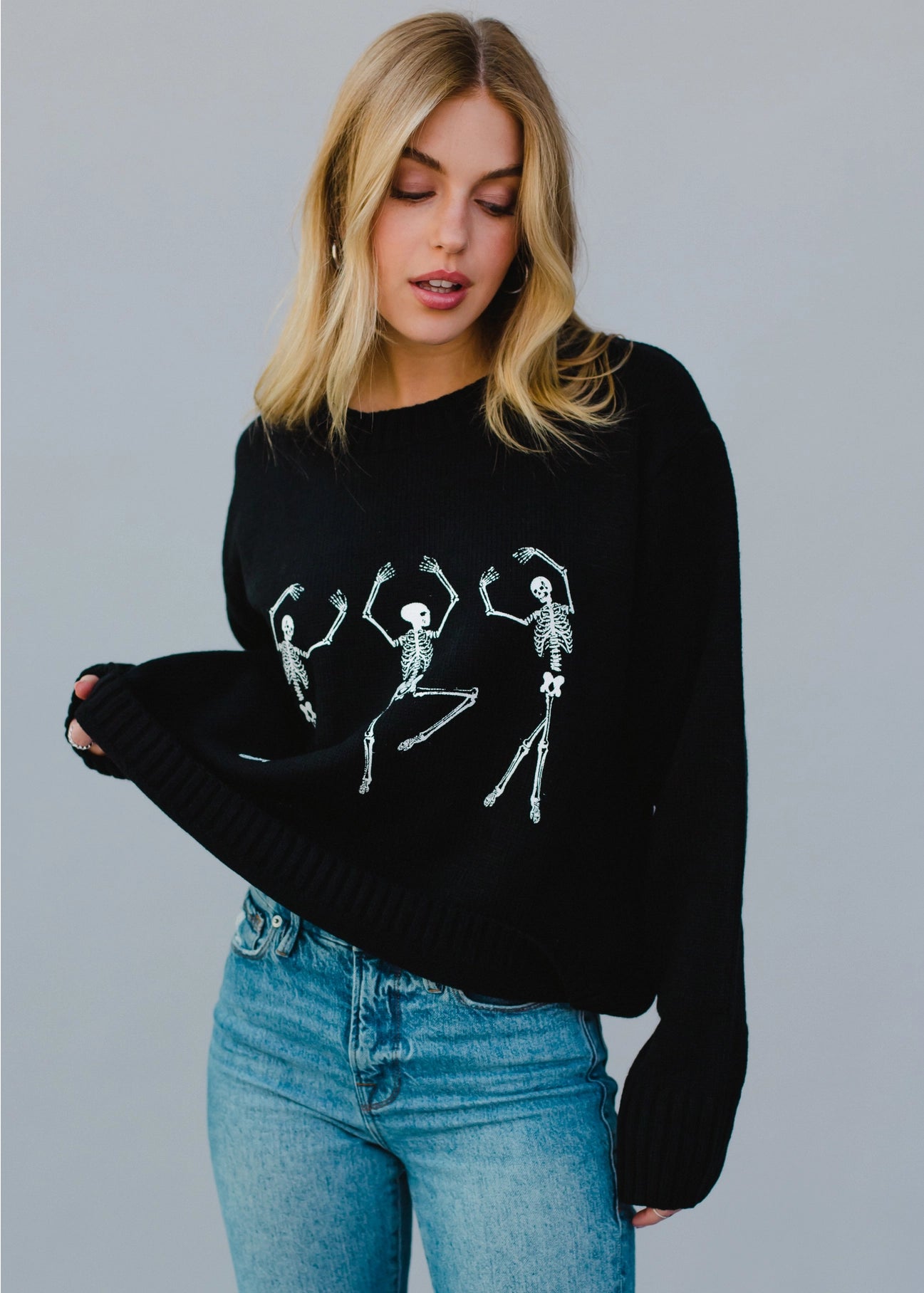 Dancing Skeleton Sweater