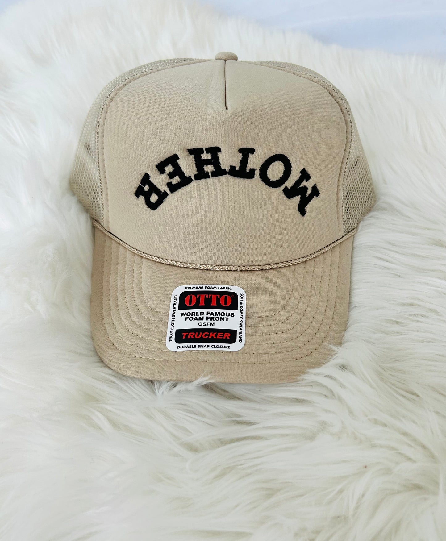 Mother Tan Trucker Hat