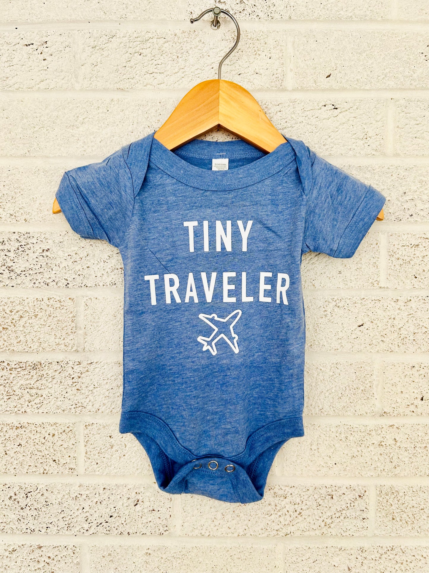 Tiny Traveler Baby Bodysuit CAK MADE-TO-ORDER